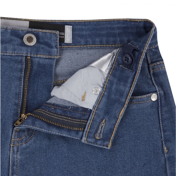 🆕 Girls Levis Silver Tab Mini Mom Jeans Adjustable Waist High Rise  14R - Picture 5 of 12